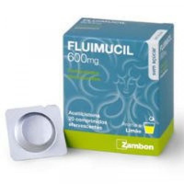 Fluimucil, 600 Mg X 20 Comp Eferv