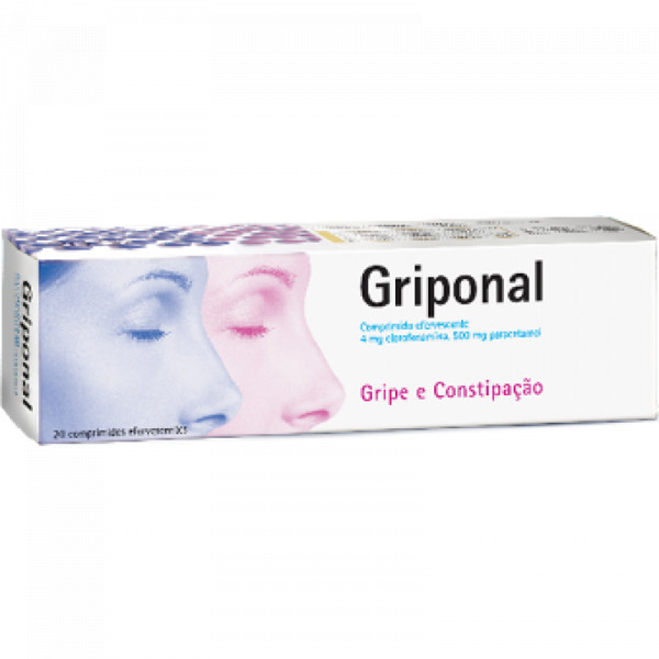 Griponal, 4/500 Mg X 20 Comp Eferv