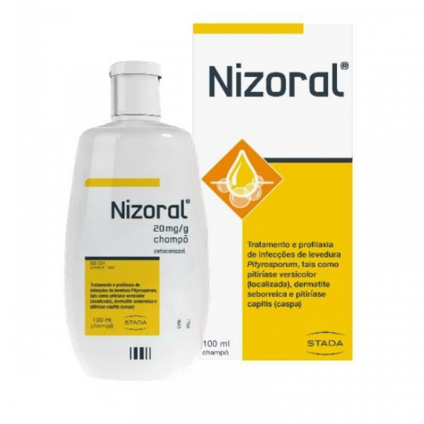 Nizoral, 20 Mg/G-100 Ml X 1 Champô Frasco