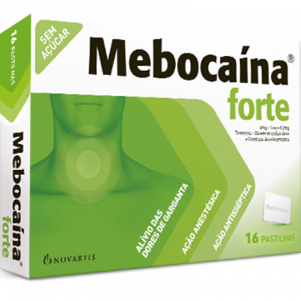Mebocaína Forte, 4/1/0,2 Mg X 16 Pst