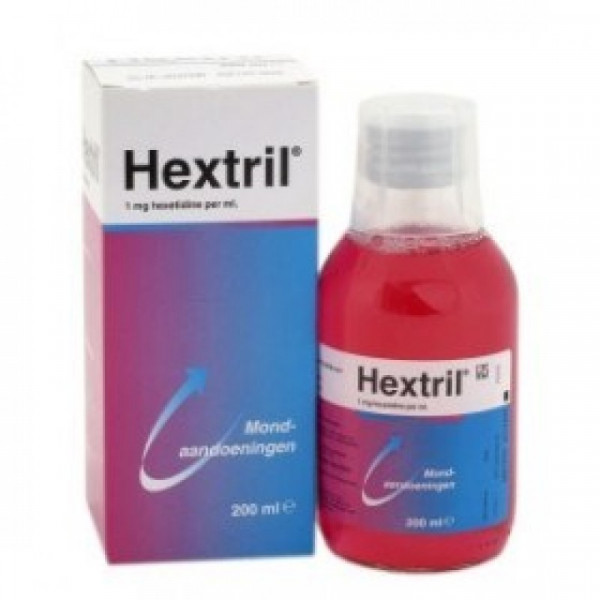 Hextril, 1 Mg/Ml-200 Ml X 1 Sol Bucal Frasco