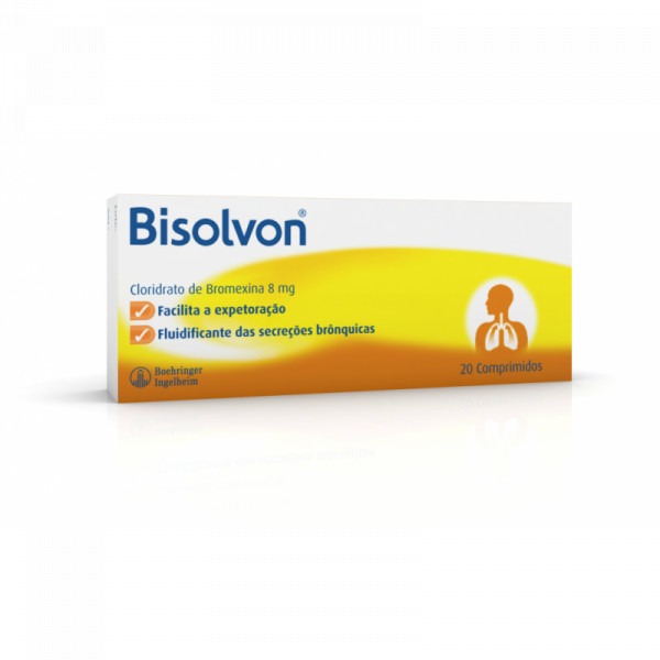 Bisolvon, 8 Mg X 20 Comp