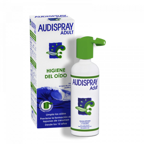 Audispray Adulto Spray de Limpeza Ouvido 50ml