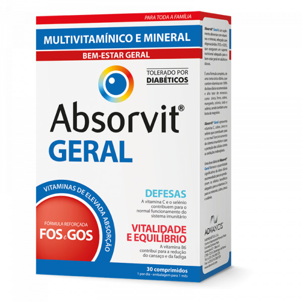Absorvit Comprimidos 30un