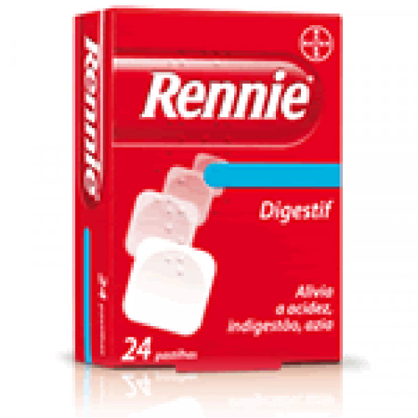 Rennie Digestif, 680/80 Mg X 24 Comp Mast