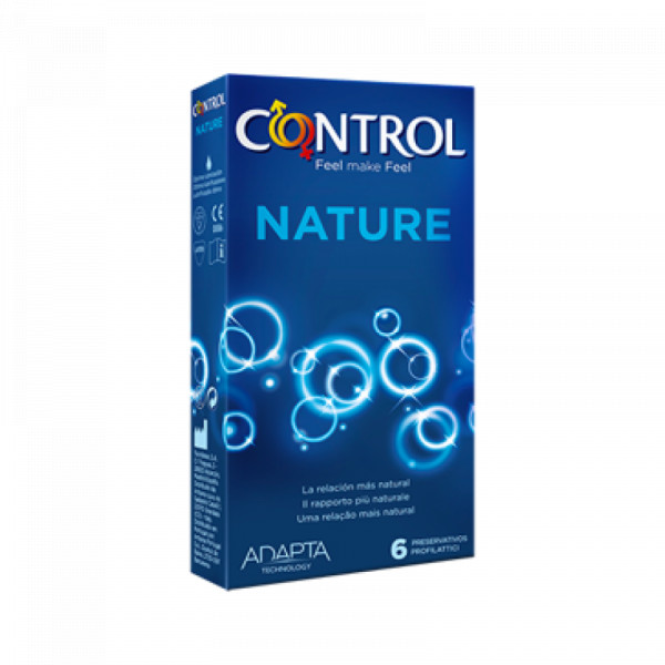 Control Adapta Nature. Preservativos 6un.