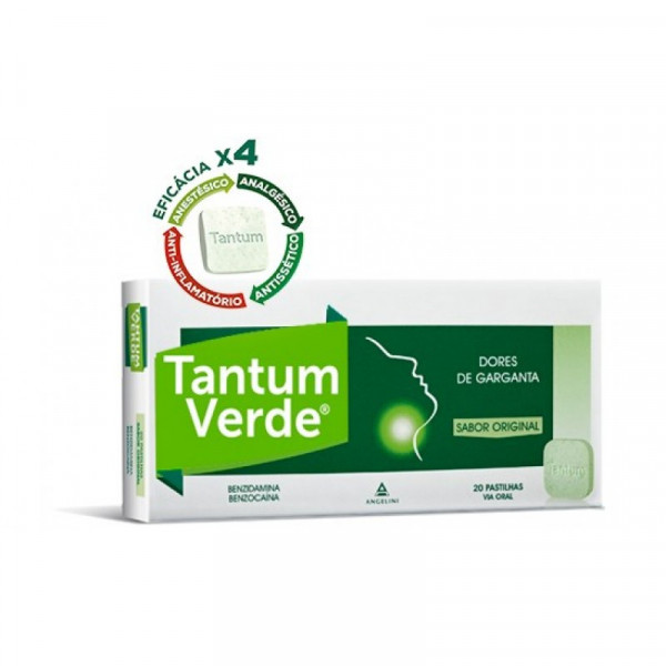 Tantum Verde, 3 Mg + 2.5 Mg Blister 20 Unidade(S) Past