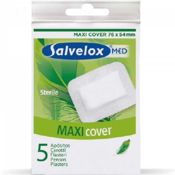 Salvelox Med Maxi Cover Penso 76X54Mm X 5