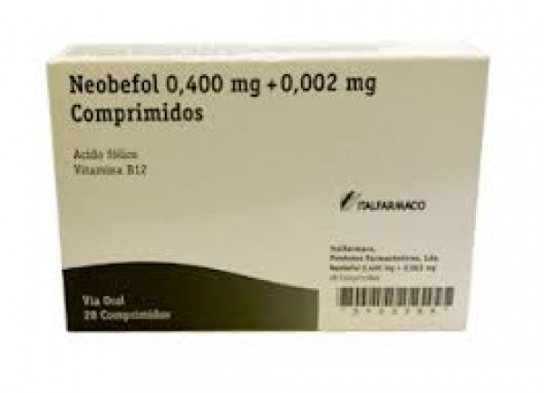 Neobefol, 0,4/0,002 Mg X 28 Comp