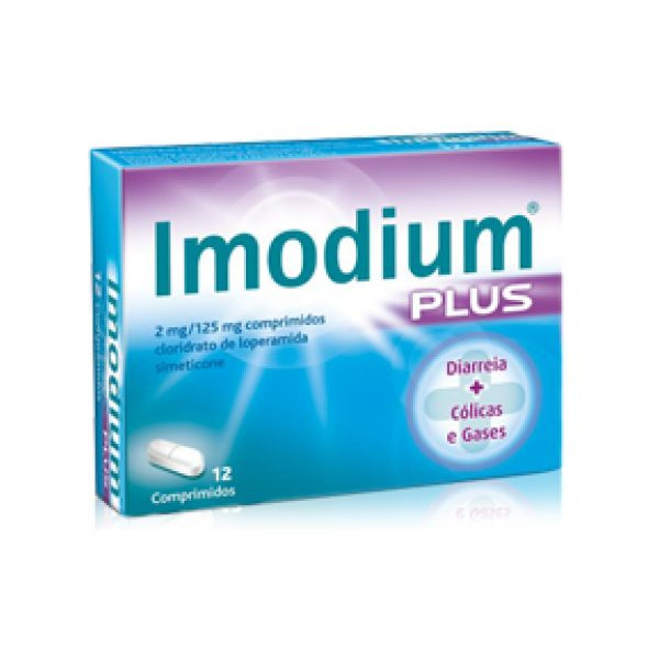 Imodium Plus, 2/125 Mg X 12 Comp
