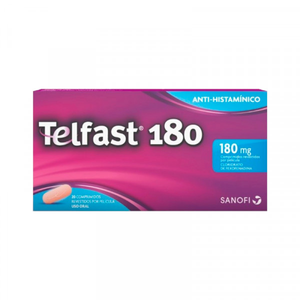 Telfast, 180 Mg X 20 Comp Rev